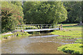 Bridge carrying King's Way across River Meon at Soberton in SO32 3PL