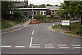 Entrance to Fitzwaryn School from across Denchworth Road in OX12 9GL