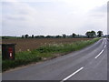 B1116 Dennington Road & Dennington Road Postbox in IP13 9JL