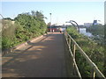 Thames Path near Angerstein Wharf in SE7 7SS