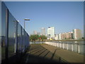 The Thames Path around the O2 in SE10 0DX