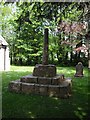 Churchyard cross, Biddisham in BS26 2RL