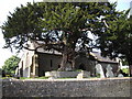 Churchyard and church, Chapel Allerton in BS26 2PL