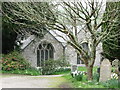 The churchyard at Creed, Cornwall in TR2 4SL