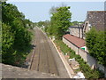 Railway line passing between Furnace End and Church End in B46 2LG