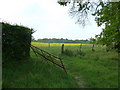Gate on the footpath from Kitnocks Hill to Silford Copse in SO32 2HG
