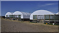 Polytunnels near Leden Urquhart in KY14 7SN