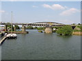 High-level bridge, Sharpness Docks in Sharpness