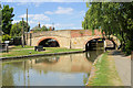 Bridge carries Shutlanger Road over the Grand Union Canal in NN12 7SF