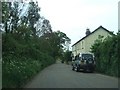 Road from White Cross to Higher Greendale in EX5 2HZ