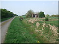 Derelict farm buildings on Mill Lane in LN13 9RJ