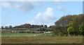 2011 : Fields and view from the lane east of Cranmore in BA4 4QJ
