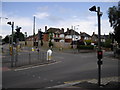 Junction of Larkhill Rd with Preston Rd, Yeovil in BA21 3ED