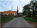 Winterbourne Church and medieval barn in BS36 1SG