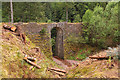 Bridge on the old military road in Ratagan Forest in IV40 8HR