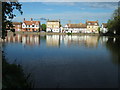 Reflections in the Ouse at Godmanchester in PE29 2ED