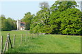 Footpath towards Hampden church in HP16 9RD