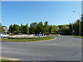 Floral roundabout in KY7 4QG