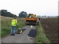 Road repairs in Owston and Newbold