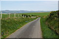 Hilltop lane south of Borth in SY24 5NS