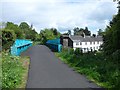 Former railway bridge, now part of National Cycle Route 7 in PA10 2ER