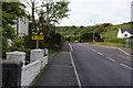 Election poster at the north end of Tal-y-bont in Tal-y-bont (Ceredigion)