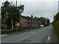 Hulland Ward, main road, houses and garage in DE6 3FB