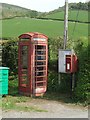 Telephone and Post Boxes in SY17 5RW
