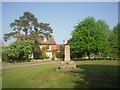 The village green at Lyddington in Lyddington