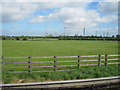 Fields looking towards Stanlow from M56 in Gowy Rural Ward