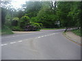 Bell Road at junction of Bell Vale Lane in GU27 3AA