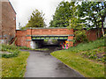 Abbey Hey Lane Bridge in M18 8SX