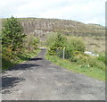 Path to the Rhondda Fach river in CF43 4TE