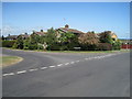 Junction of Huggett's Lane with The Freshway in BN22 0ZR