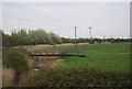 Bridge over a drainage ditch, Eastbourne Levels in BN23 6QU