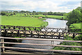 Footbridge and River at Blackstone Mains in PA3 3AZ
