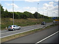 Slip road from M25 to A1 in EN6 3QA