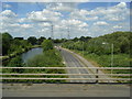 River Lee and A121 seen from M25 clockwise in EN9 3YZ