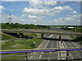 M11 looking north from the M25 in Theydon Garnon