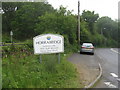 Horrabridge entrance sign in PL20 7QW