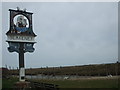 Blakeney village sign (2011) in NR25 7BE