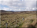 The watershed (199 m) west of Beinn Domhnaill in IV24 3AT