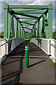 New footbridge over the M1 in S70 6NH