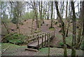 Footbridge, Tittlesfold Copse in RH14 9BG