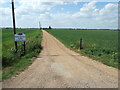 Road to Wistow Fen Farm, Puddock Road, Warboys in PE28 2UD