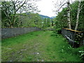 Farm track and bridge across disused railway - Lochearnhead in FK19 8NP