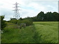 Footpath north of Higham Lane in DE55 6LA