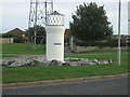 Roundabout feature, Fraserburgh in AB43 7FZ