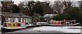 A frozen Union Canal, Linlithgow in EH49 6HY