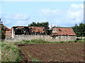 Kellingley. A derelict farm building in WF11 8EF